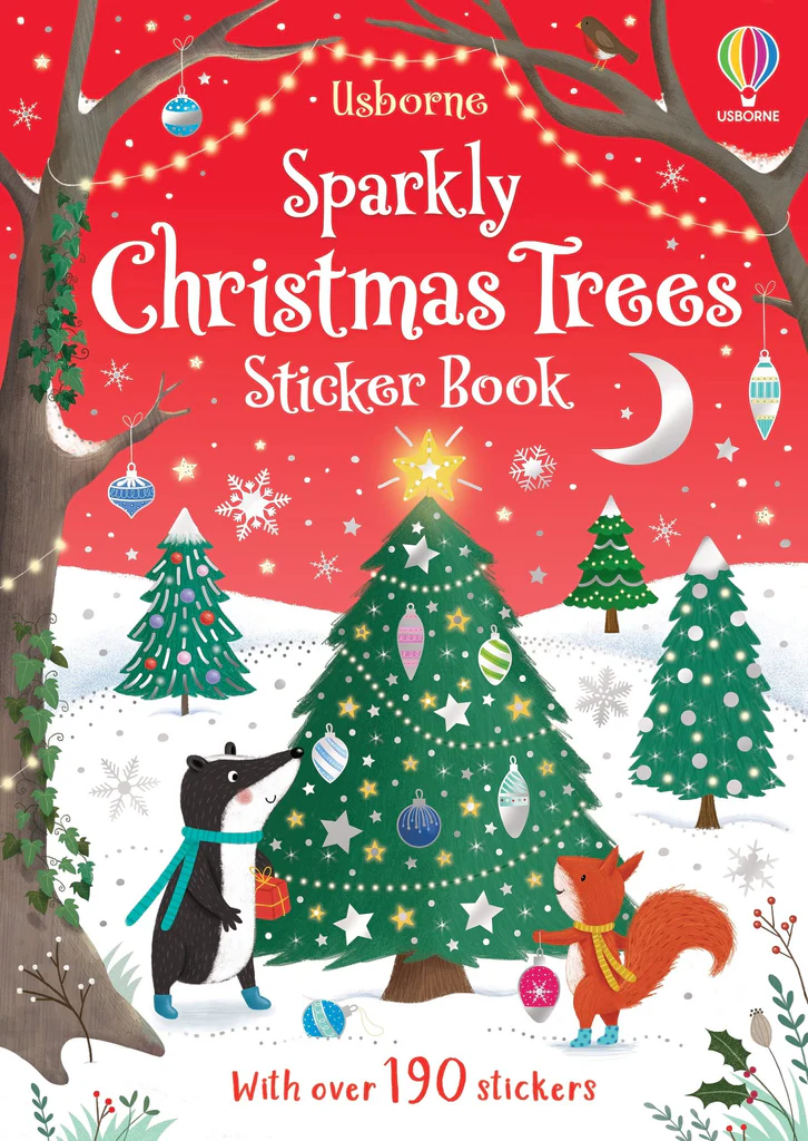 Sparkly Christmas Sticker Book