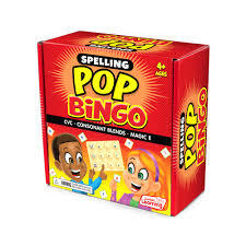 Pop Bingo Spelling
