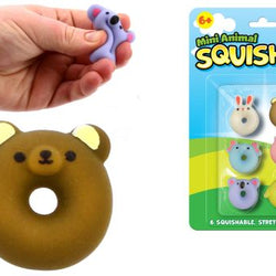 Mini Animal Squishies 6pcs