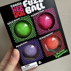 Teenie NeeDoh Fuzz Ball Multi Pack