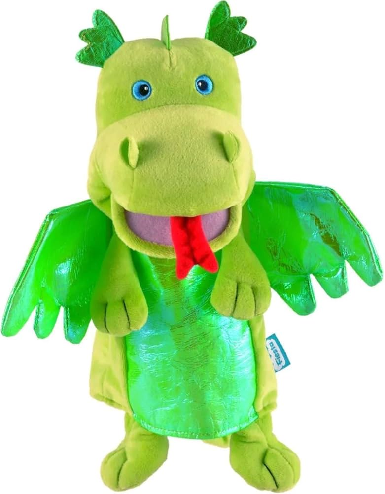 Green Dragon Hand Puppet
