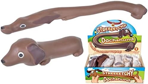 Streeeetchy Dachshund - Amazingly Stretchable Sausage Dog! 3 Colours to Collect