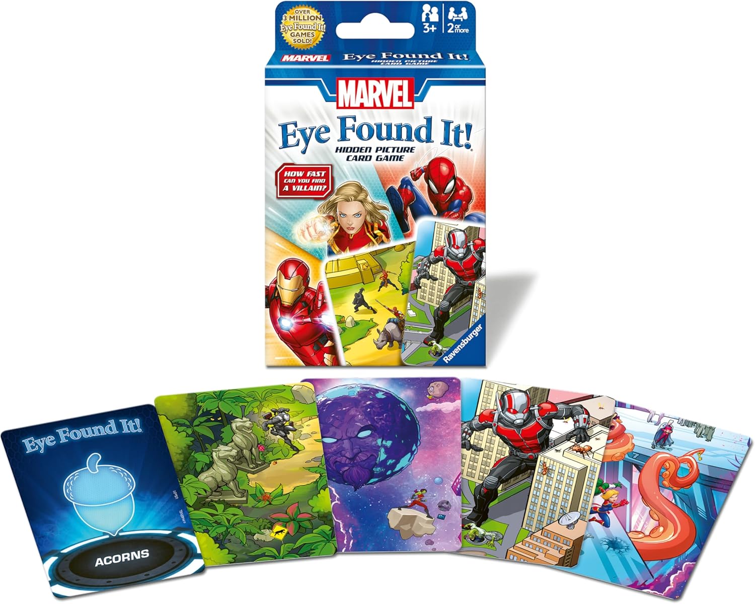 Ravensburger Marvel Eye Found It! Hidden Picture Card Game