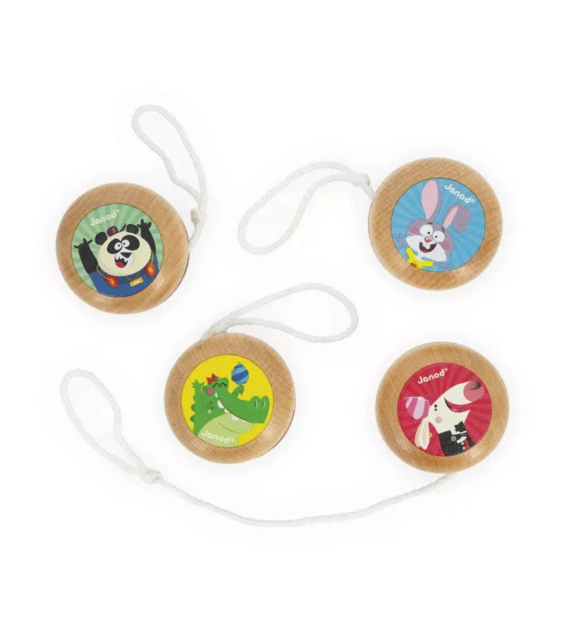Janod - Applepop Wooden Yoyos