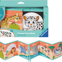 Ravensburger Play+ Tummy Time Book Wild Animals