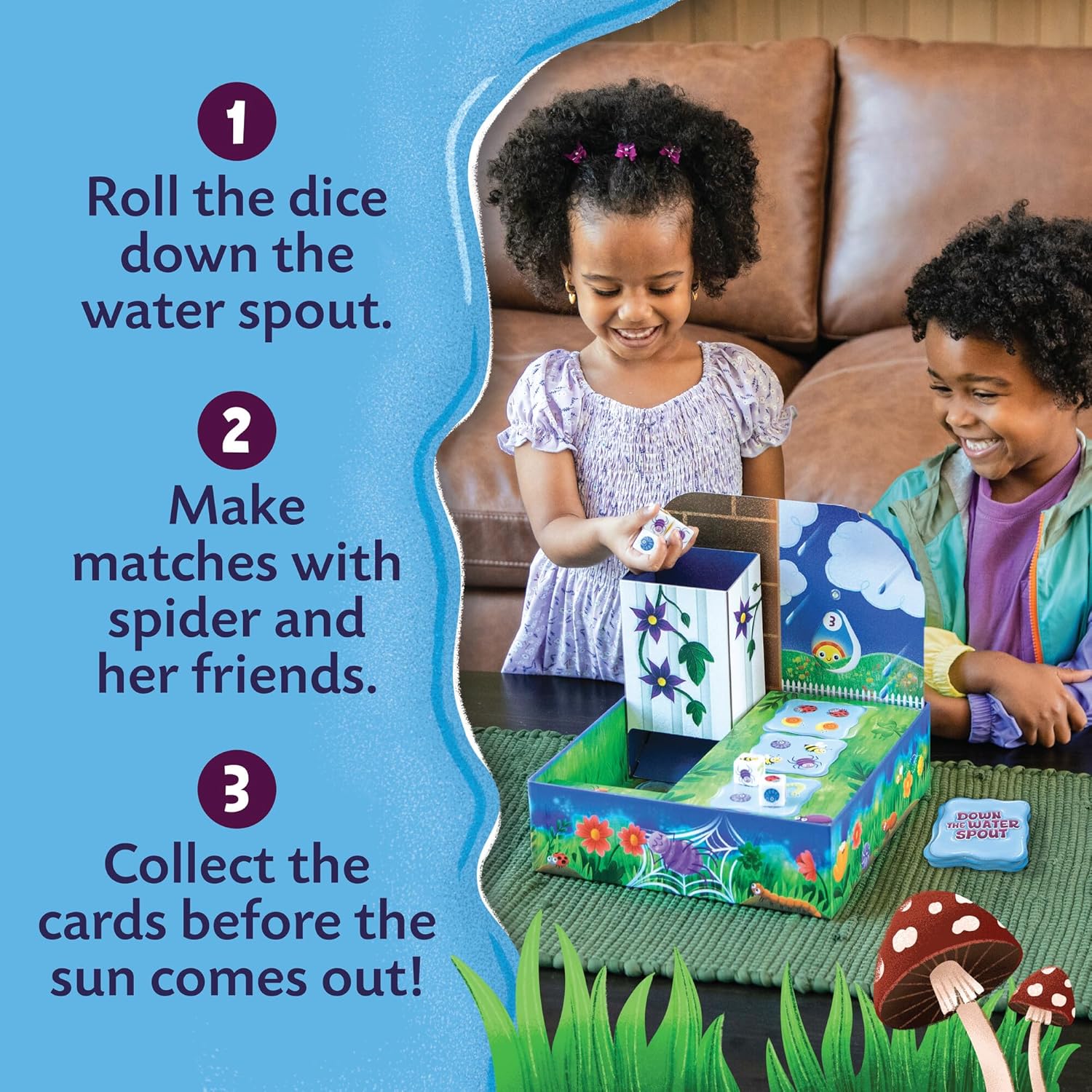 Down the Water Spout Cooperative Board Game