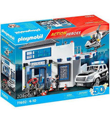 Playmobil Action Heroes - Police Station - 71602 - 204 Pcs