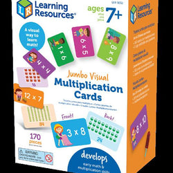 Jumbo Visual Multiplication Cards