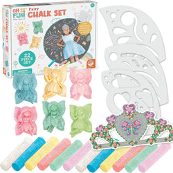 Oh So Fun! Fairy Sidewalk Chalk Set
