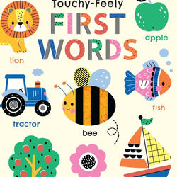 Touchy Feely First Words Baby Book