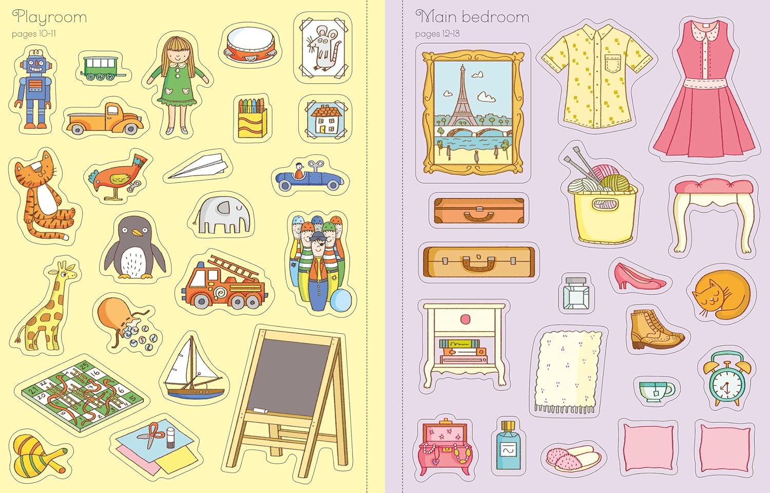 First Sticker Book Dolls's House