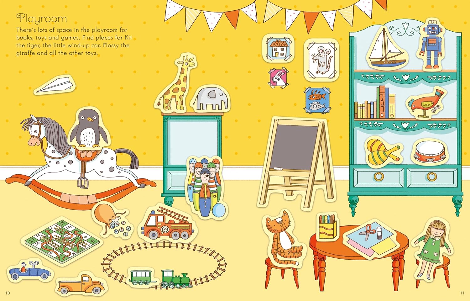 First Sticker Book Dolls's House