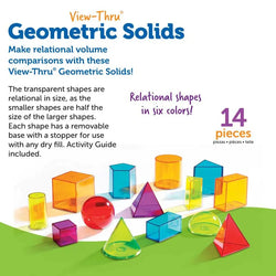 Geometric Solids View Thru