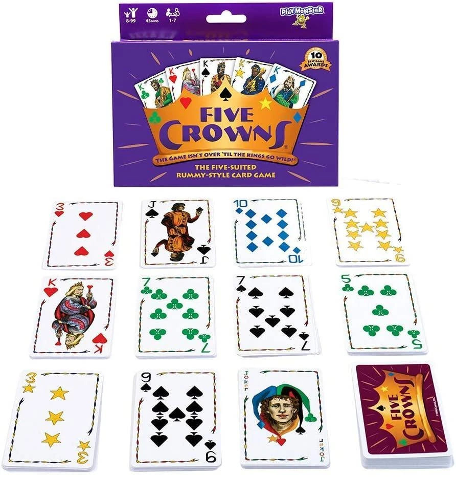 Five Crowns - Rummy Style Family Card Game