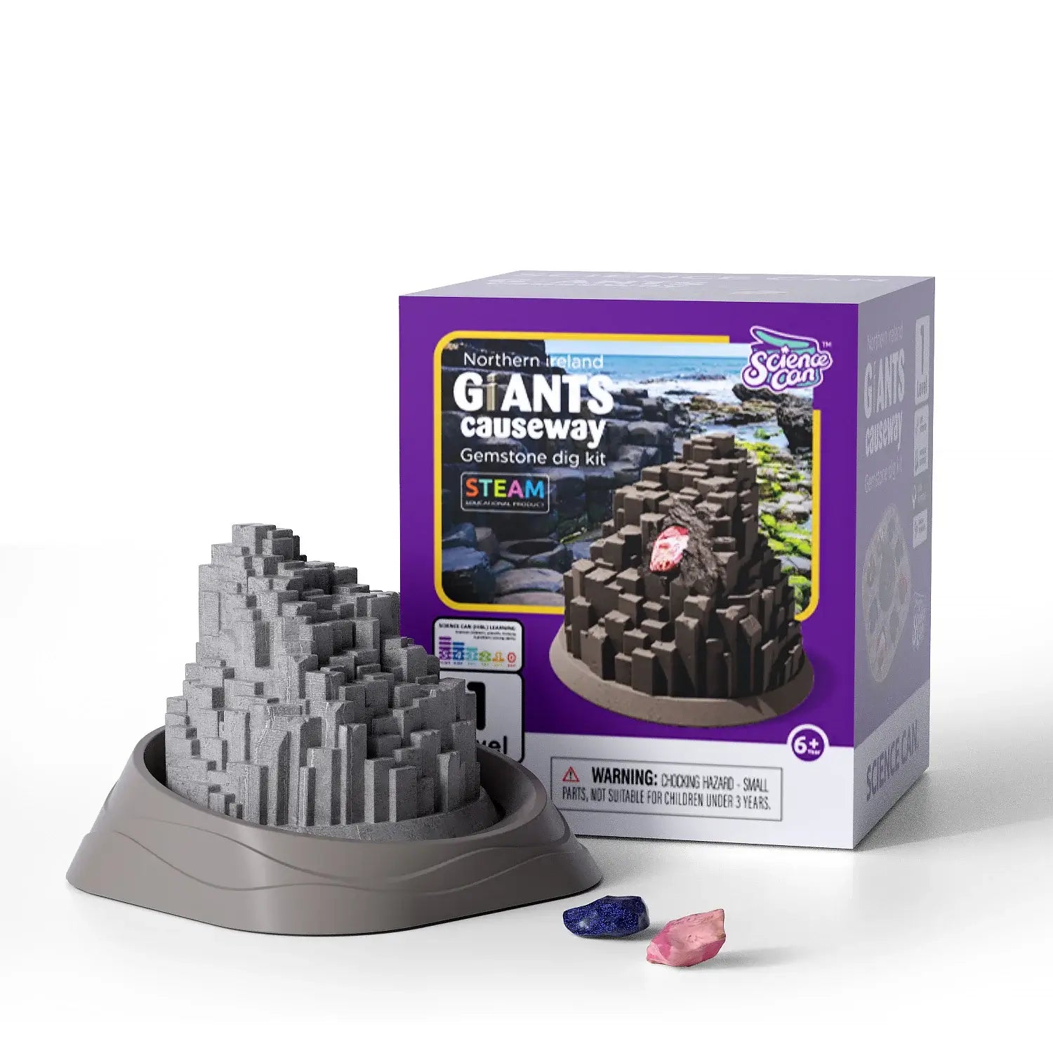 Ireland's Giant's Causeway Gemstone Dig Kit