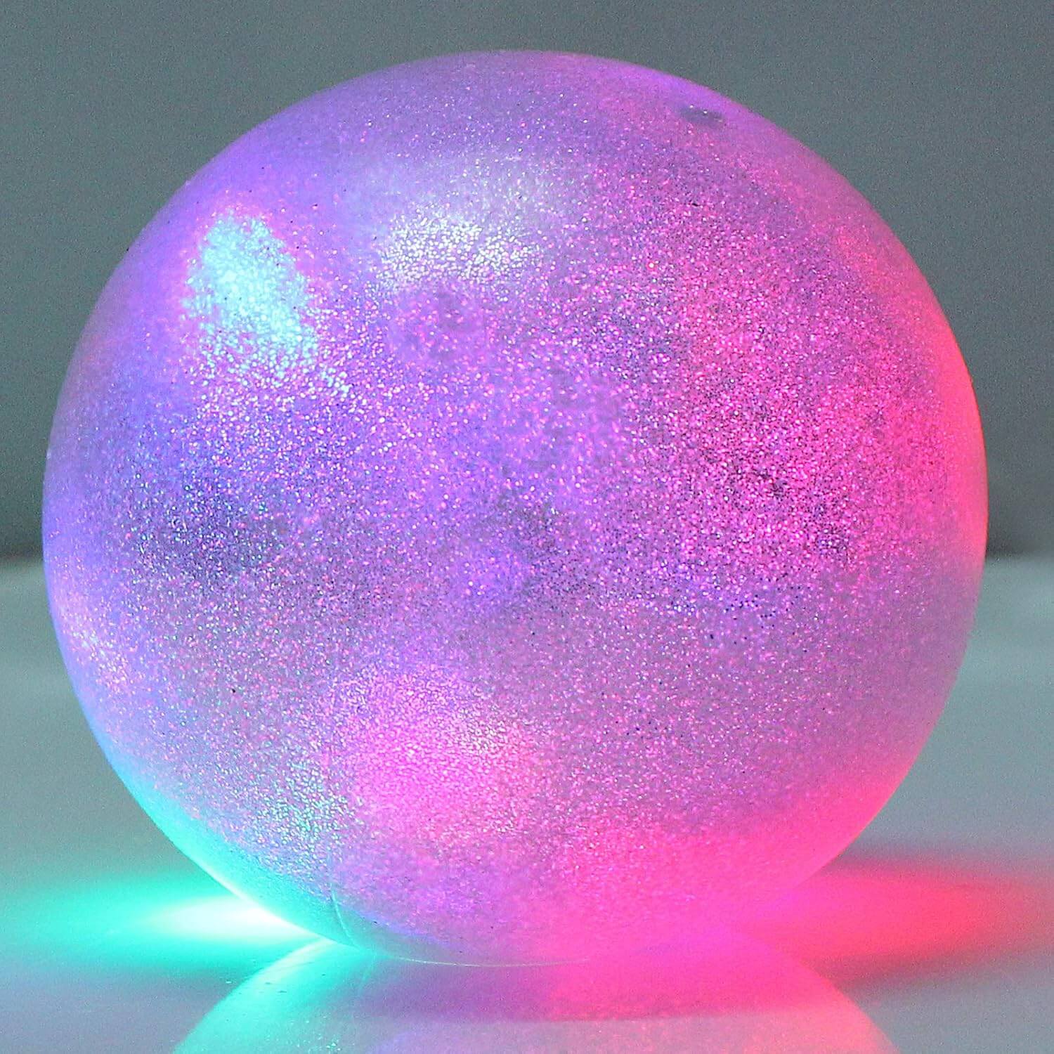 10cm Glitter Light Up Air Ball