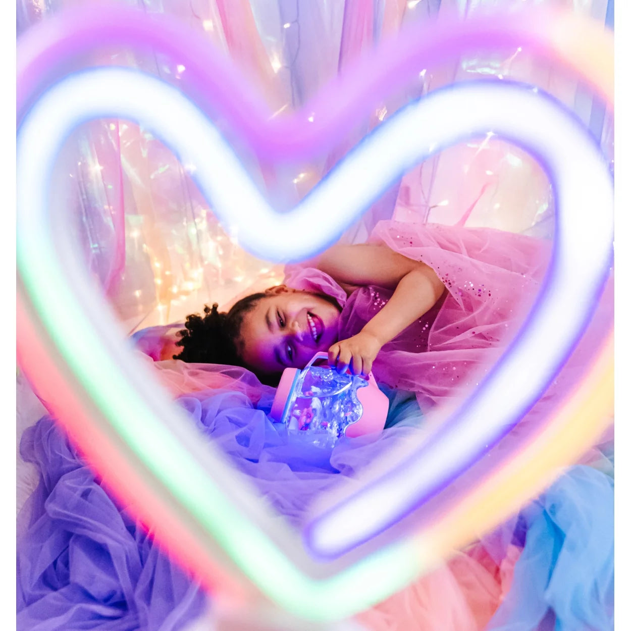 Sensory Play Jar- Pink