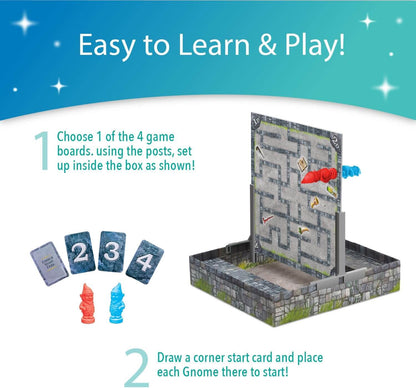 Gnomes at Night A Cooperative Maze Game for Kids