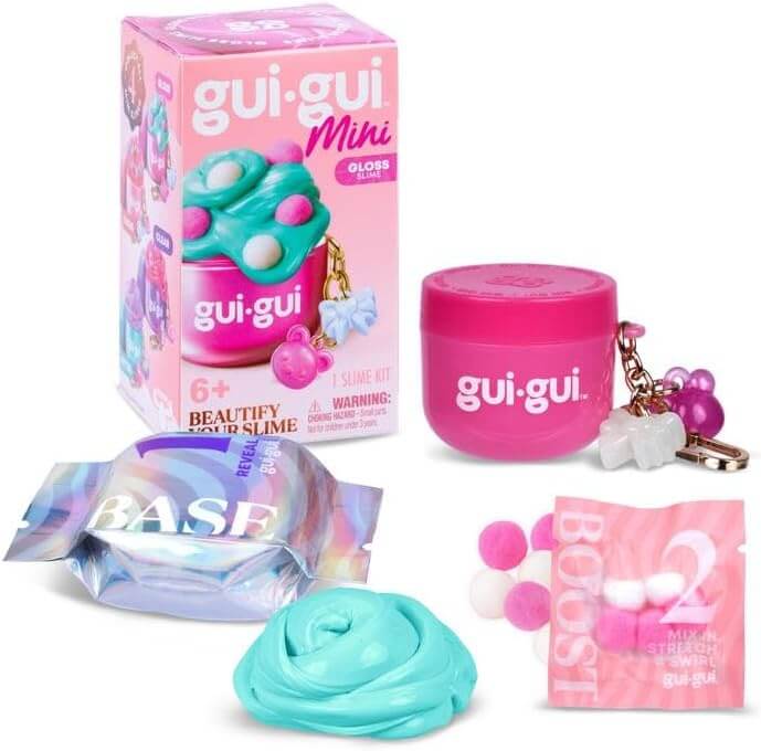 Gui Gui Mini Jar Slime Keychain - Beautify Your Slime
