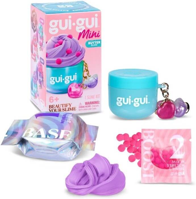 Gui Gui Mini Jar Slime Keychain - Beautify Your Slime