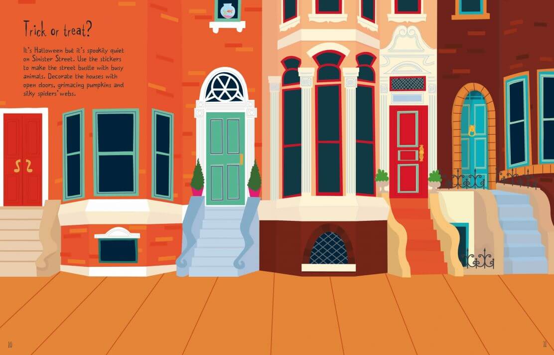 Halloween Sticker Book