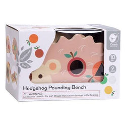 Classic World Wooden Hedgehog Pounding Bench and Xylophone