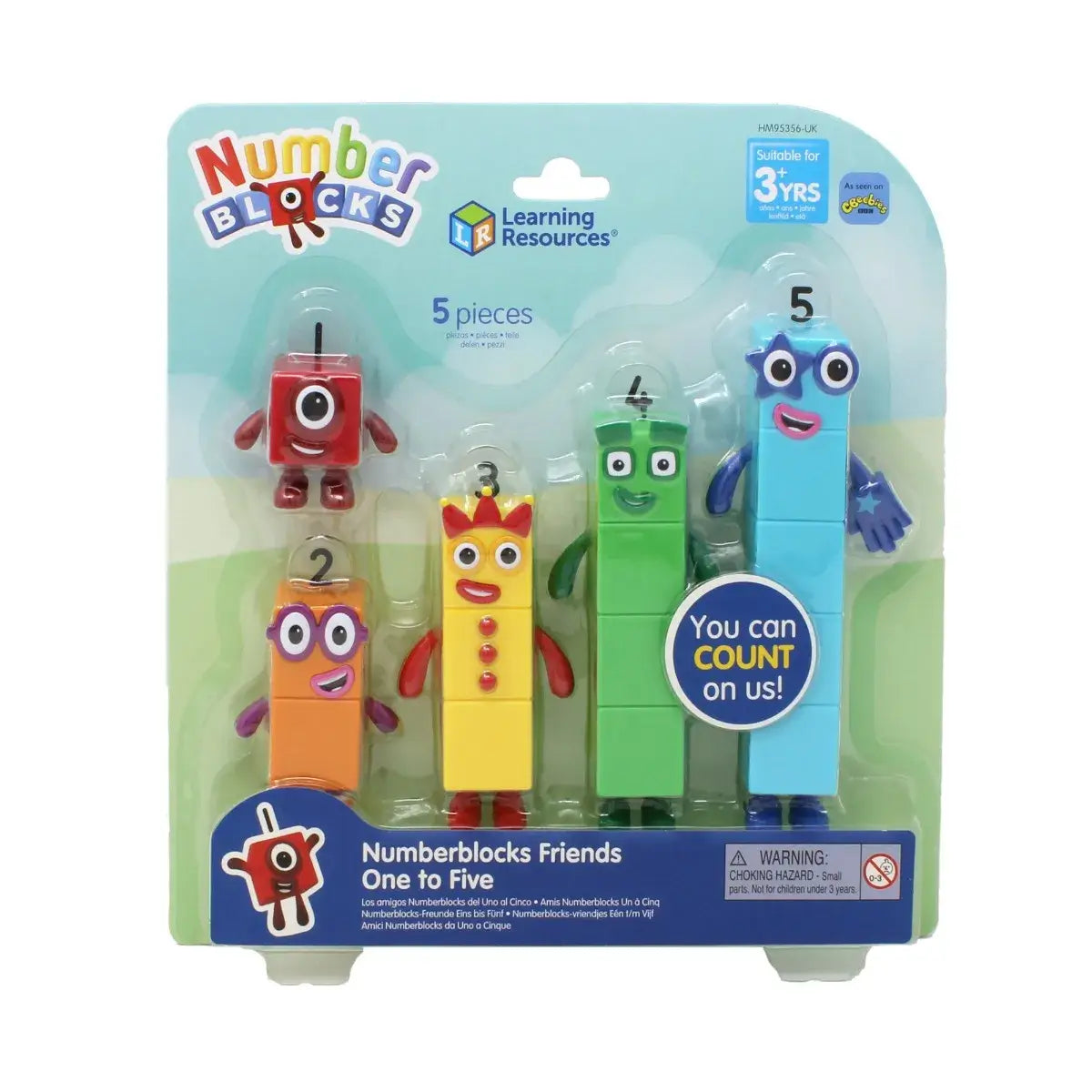 Numberblocks Friends One to Five