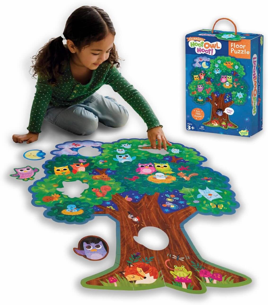 Hoot Owl Hoot Giant Floor Jigsaw Puzzle