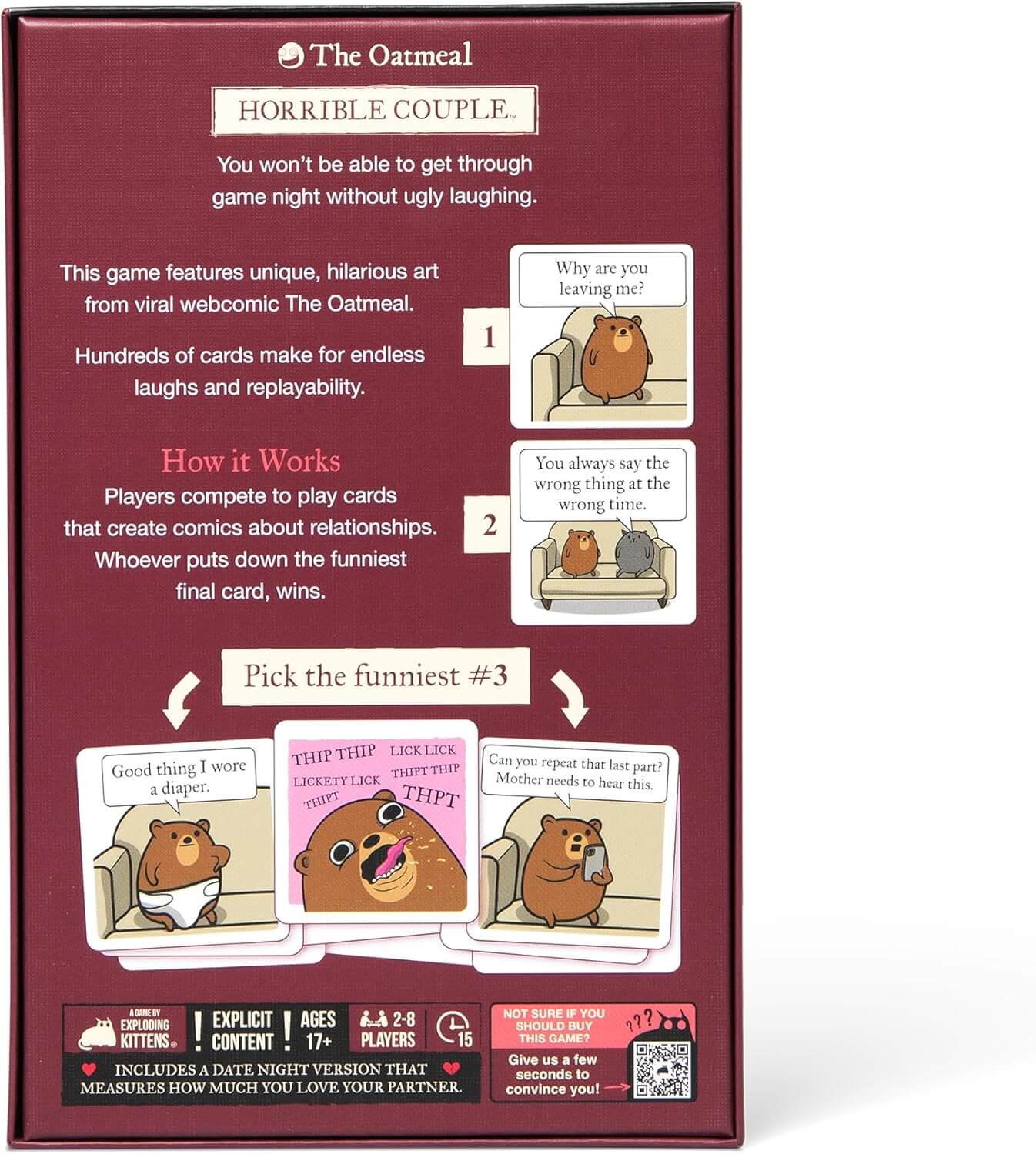 Horrible Couple - A Game by Exploding Kittens