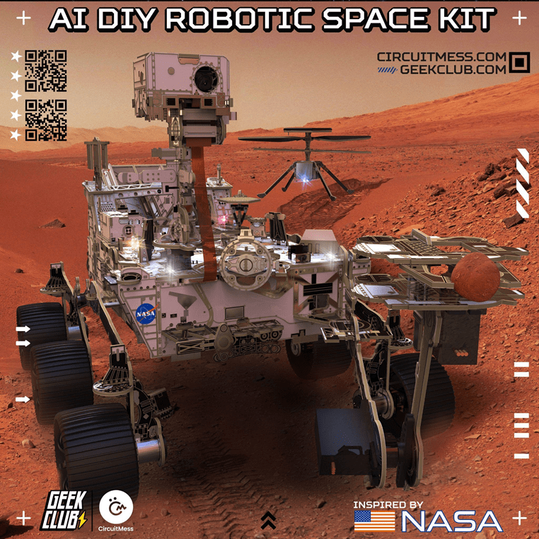 CircuitMess & Geek Club Ultimate Perseverance Space Rover