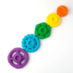 Jellystone - Rainbow Stacker & Teether Toy
