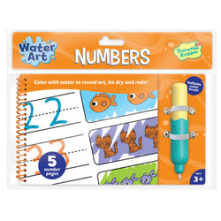 Water Art Book: Number