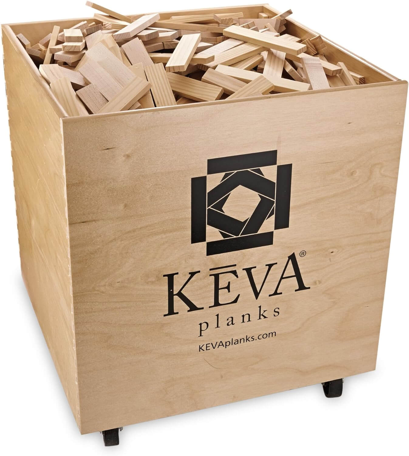 STEM KEVA Maple 1,000 Plank Classroom Set with Wooden  Storage Bin Primary School Engineering STEM SET