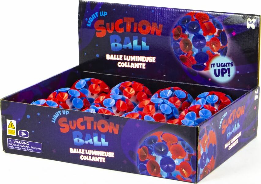 Light Up Suction ball