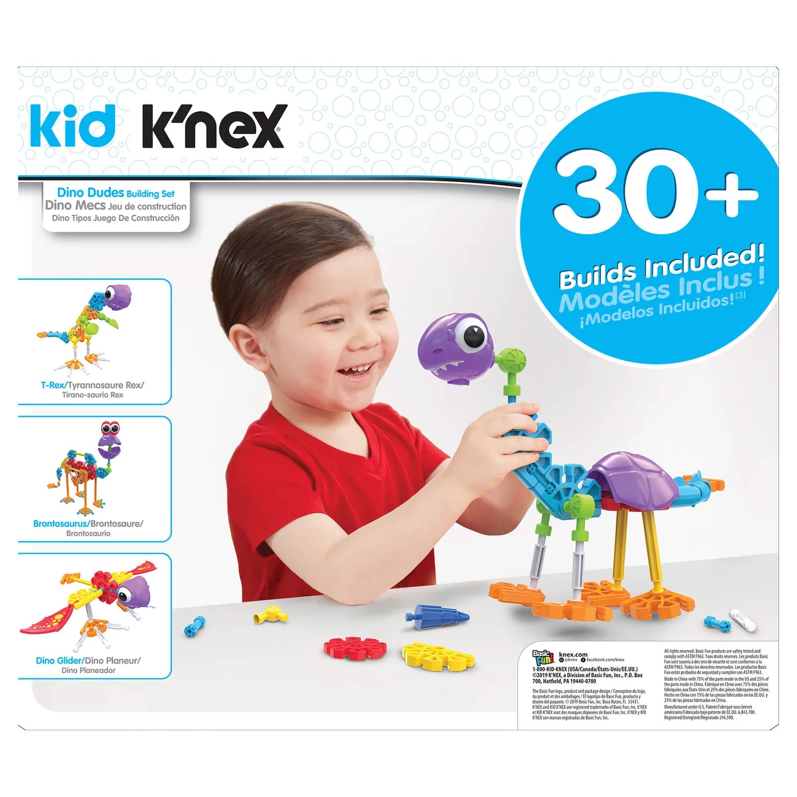 K'NEX Dino Dudes Building Set