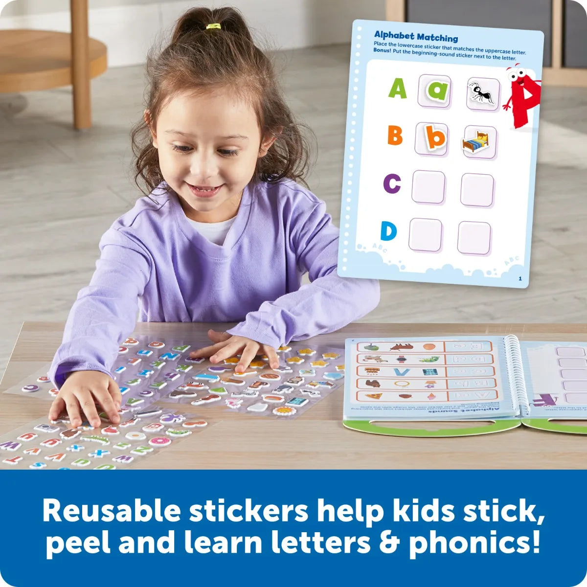 Skill Builders! Smart Stickers - Letters & Phonics