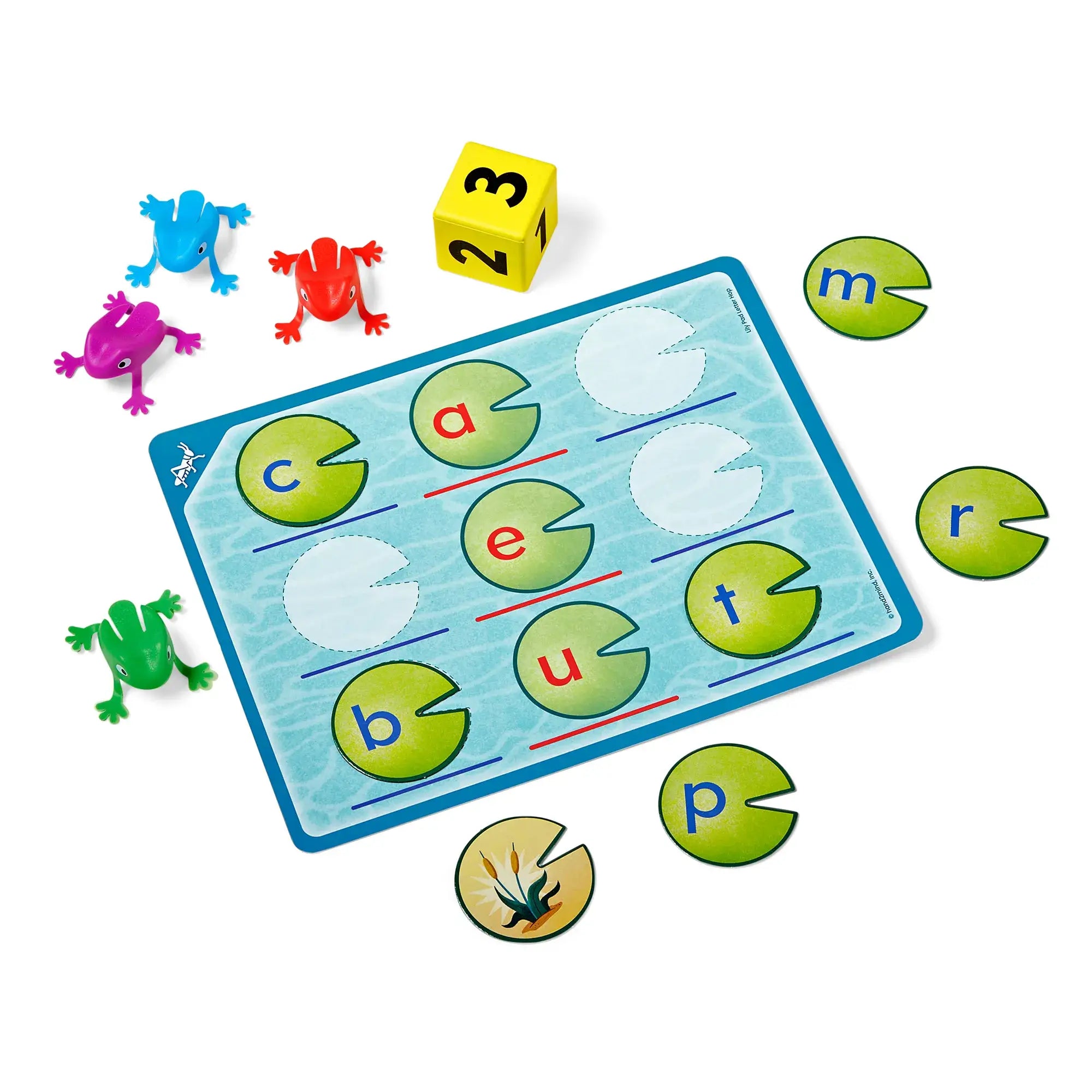 Lily Pad Letter Hop Word-Building Game