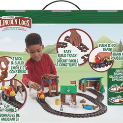 Lincoln Logs Sawmill Train Express