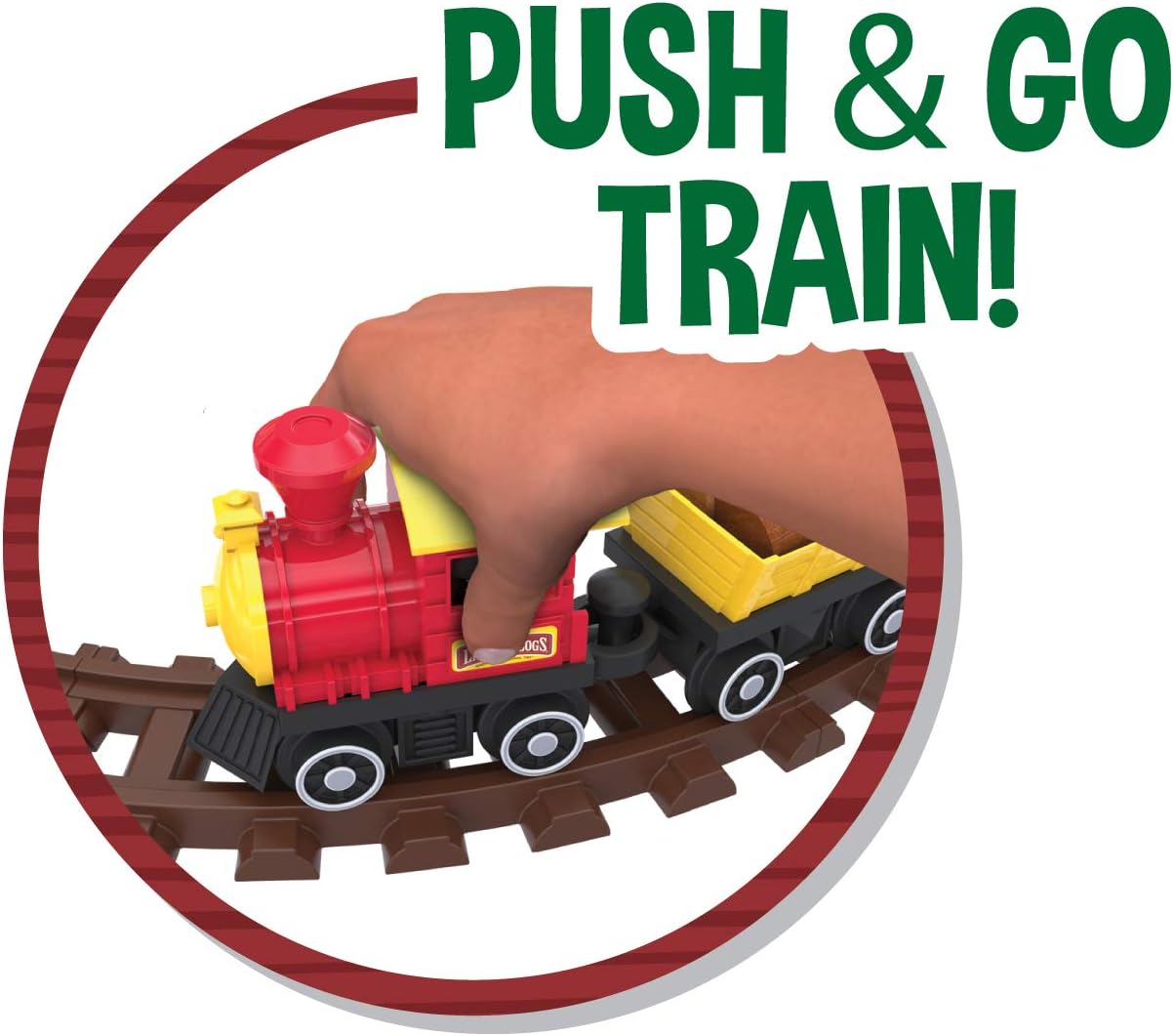 Lincoln Logs Sawmill Train Express