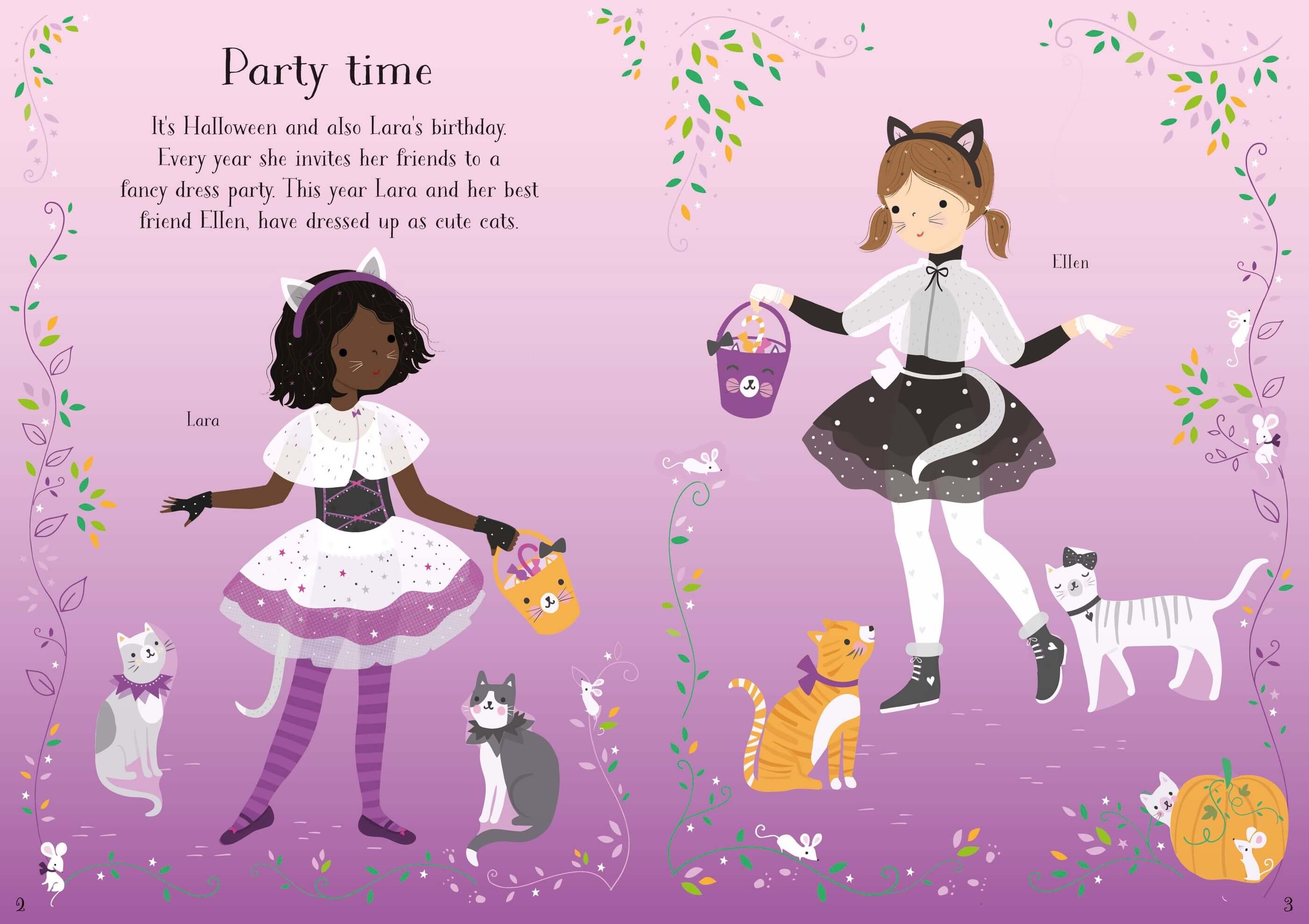 Little Sticker Dolly Dressing Halloween