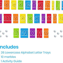 Marble Tracers Lowercase Letters