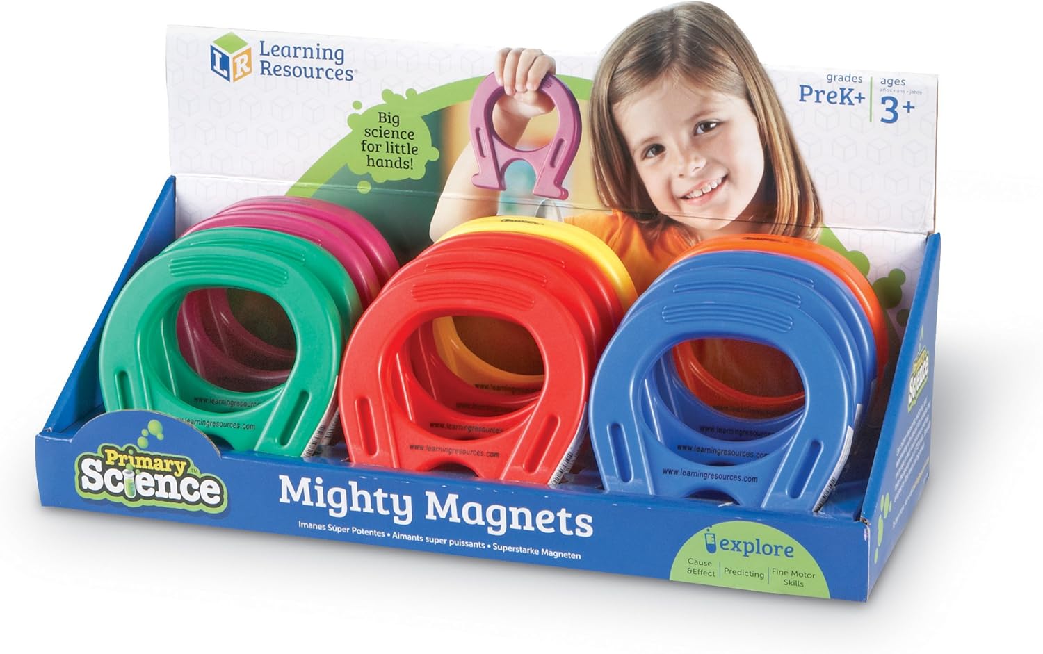 Learning Resources Mighty Magnets Set of 12