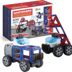 Magformers Police & Rescue set 26 Pieces