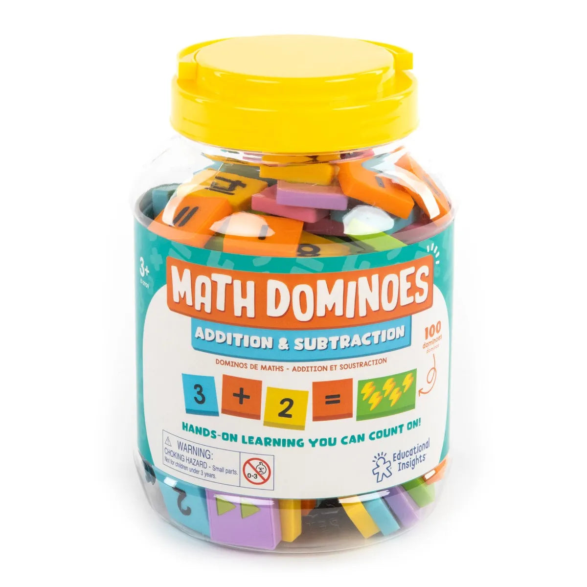 Domino Math Mat Math Dominoes - Addition & Subtraction