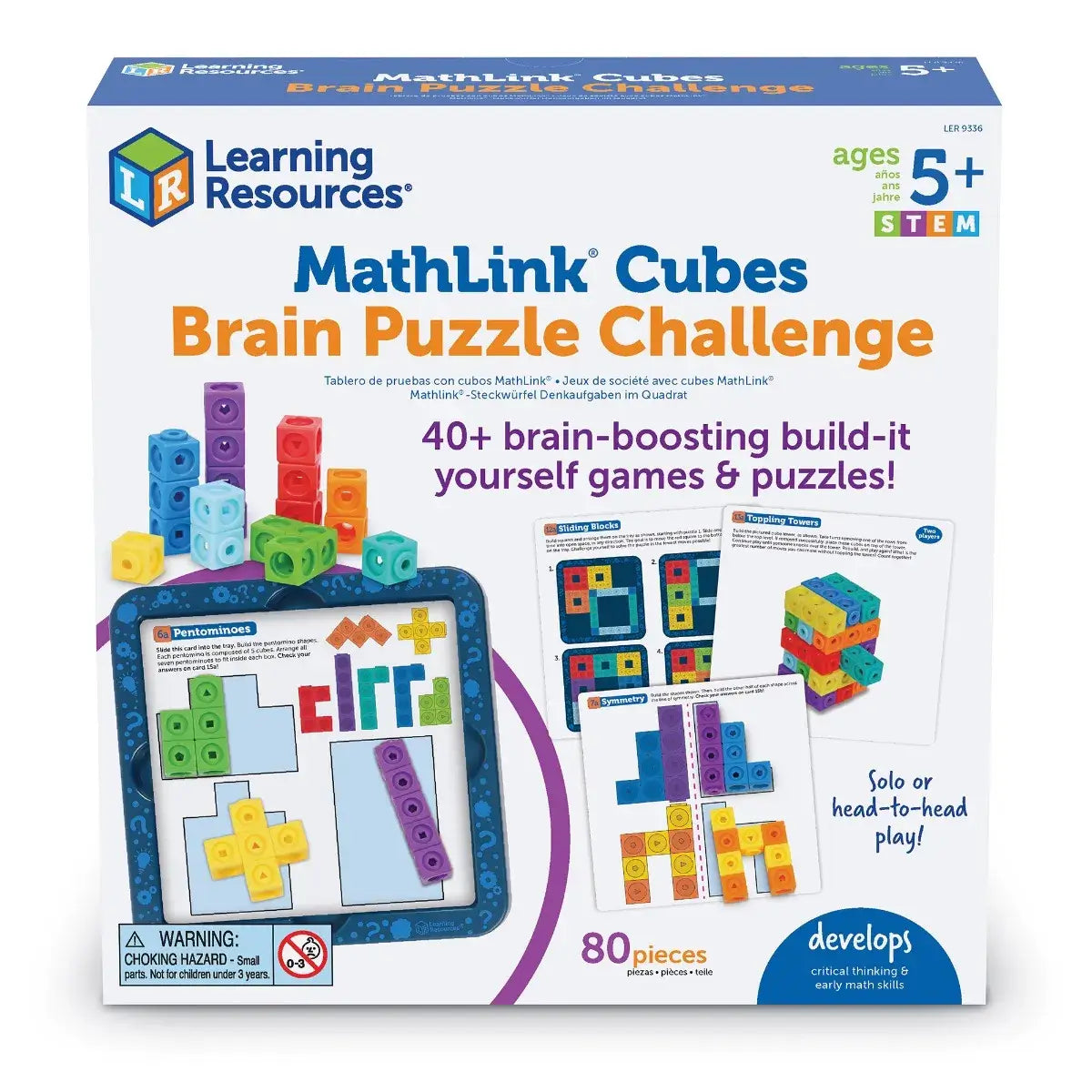 MathLink® Cubes Brain Puzzle Challenge