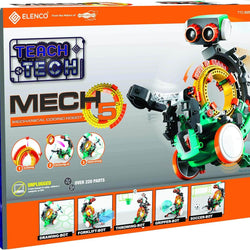 Snap Circuits Teach Tech Mech 5, Mechanical Coding Robot