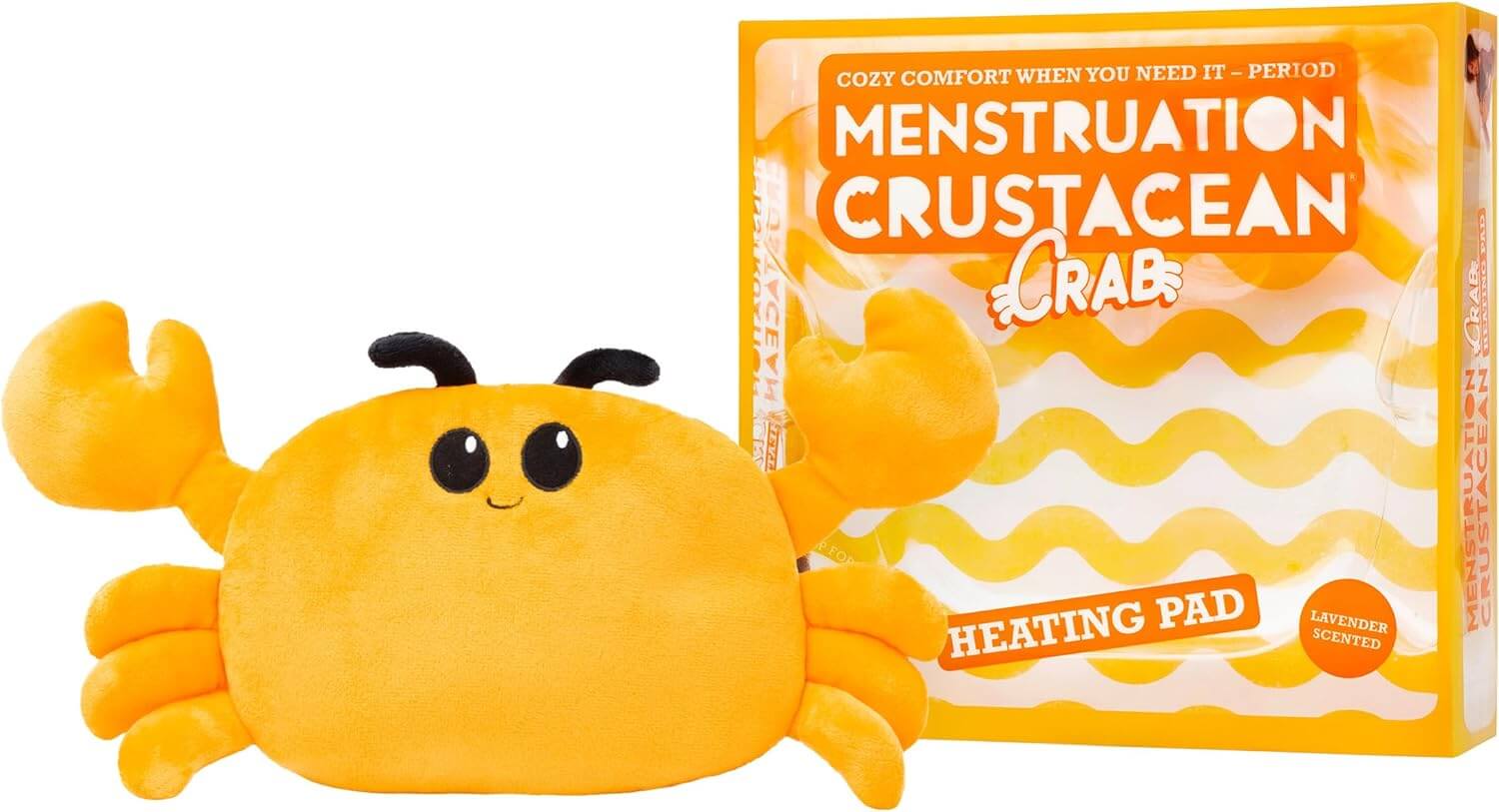 Menstruation Crustacean Crab: Microwaveable Heating Pad