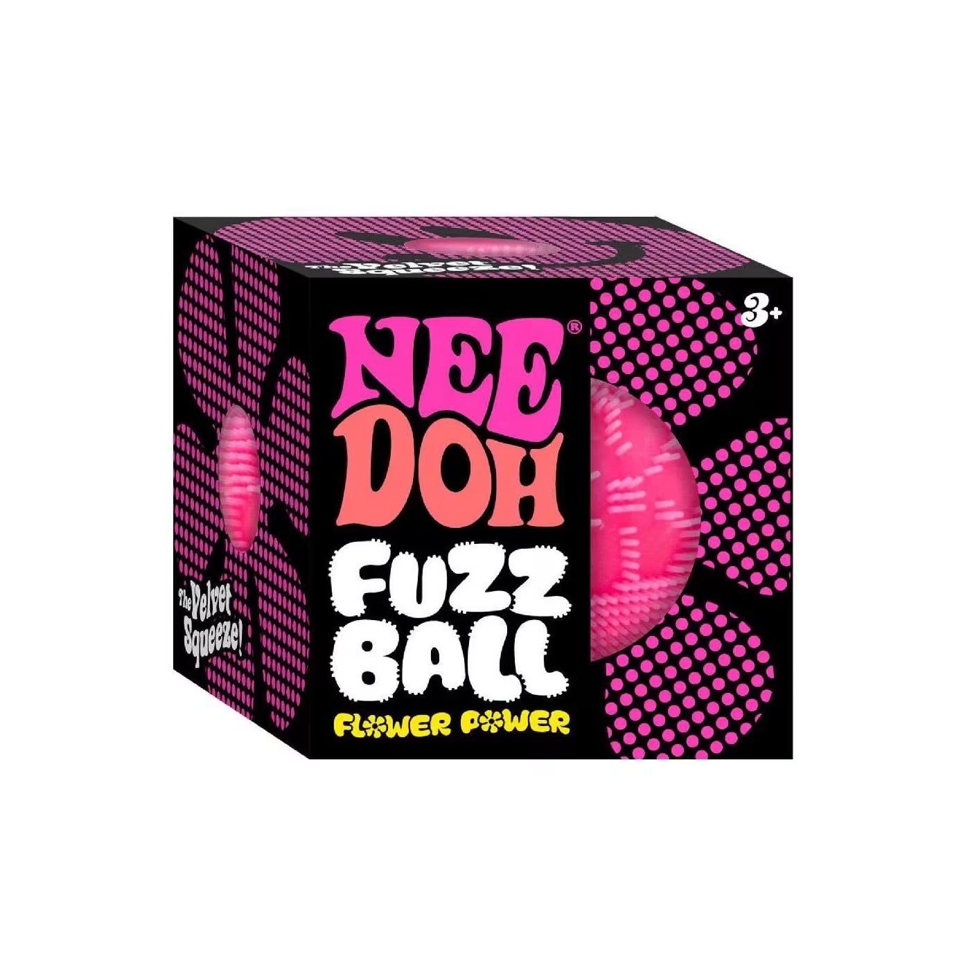 NeeDoh Fuzz Ball Flower Power