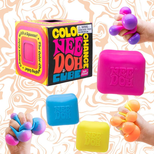 Needoh Qr Code NeeDoh Colour Change Cube