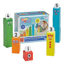 Numberblocks One to Five Wooden Blocks Set